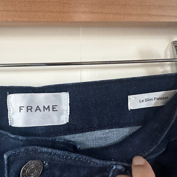 Frame Jeans - Le Slim Palazzo - Dark Wash - Picture 4 of 5